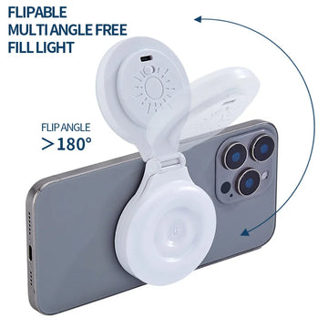 Magnetic Selfie Light - GlowSnap Pro™